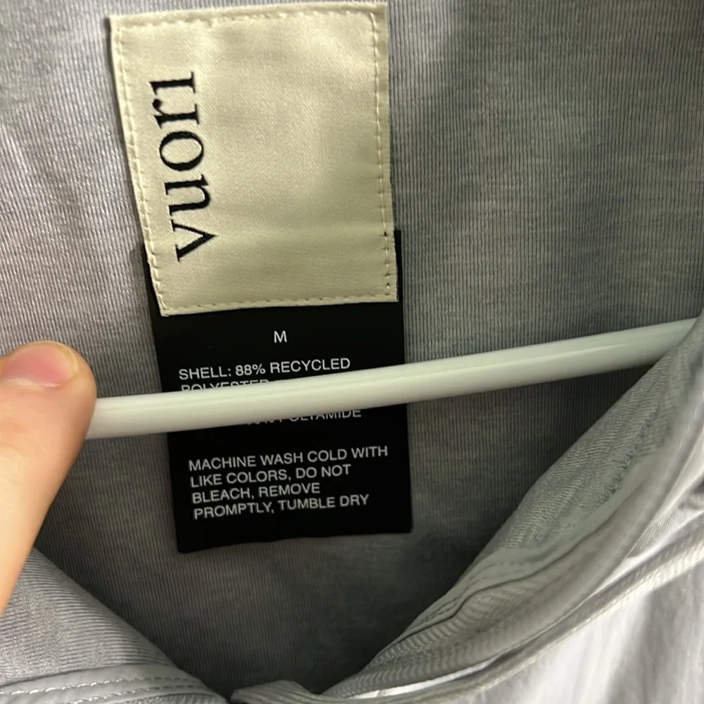 NWT Vuori Sunday Element Jacket - Platinum Heather - men’s medium - Picture 2 of 6